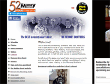 Tablet Screenshot of memorybrothers.com